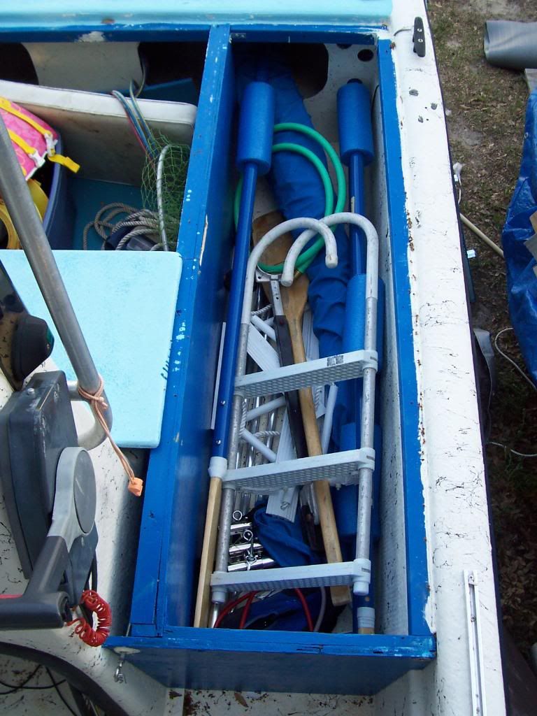 Homemade push pole... Dedicated To The Smallest Of Skiffs